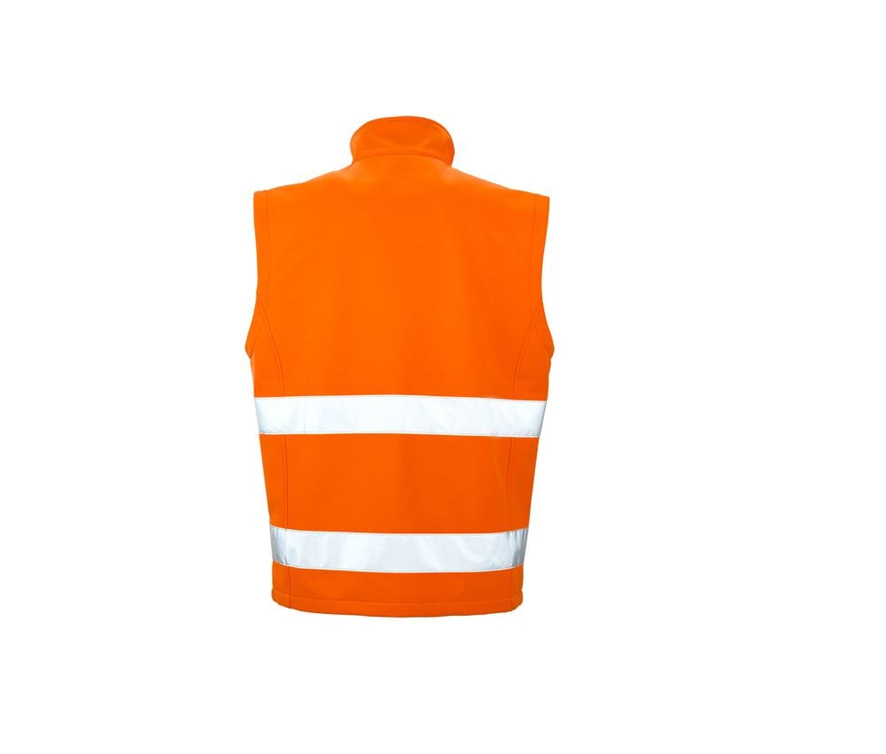 Result RS451 - High -visibility work -making bodywarmer