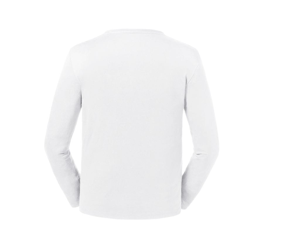 Russell RU100M - Męska organiczna koszulka z długim rękawem