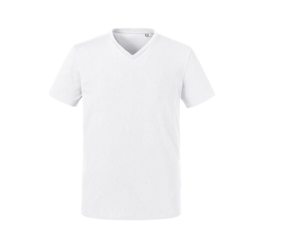 Russell RU103M - Camiseta de decote em V masculina