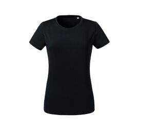 RUSSELL RU118F - Women's Organic Heavyweight T-Shirt Black