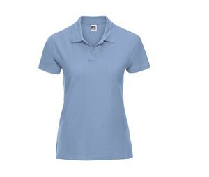 Russell RU577F - LADIES' ULTIMATE COTTON POLO Sky