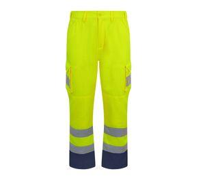 PRO RTX RX760 - High visibility pants Hv Yellow / Navy