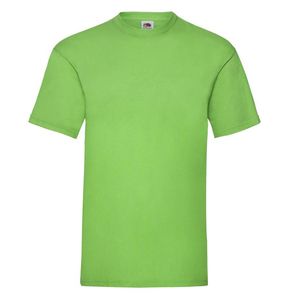 Fruit of the Loom SC220 - T-shirt girocollo da uomo Verde lime