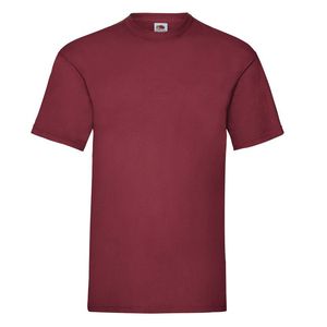 Fruit of the Loom SC220 - T-shirt girocollo da uomo Brick Red