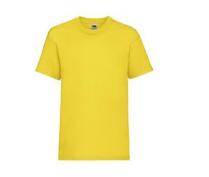 Fruit of the Loom SC231 - T-Shirt De Criança Value Weight (61-033-0) Yellow