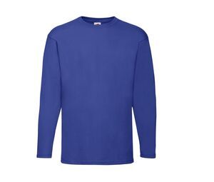 Fruit of the Loom SC233 - Valueweight Long Sleeve T (61-038-0) Royal blue