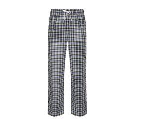 SF Men SF083 - Men's pajama pants White / Multi Check