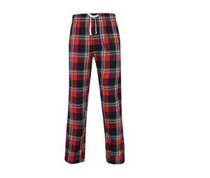 SF Men SF083 - Heren pyjamabroek Red / Navy Check