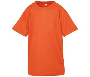 Spiro SP287J - AIRCOOL breathable tee-shirt for children Flo Orange