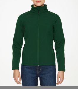Gildan SS800L - Softshell woman jacket Forest Green