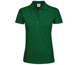 Tee Jays TJ145 - Damska luksusowa i elastyczna koszulka Polo Zieleń lasu