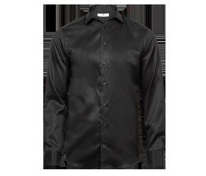 Tee Jays TJ4021 - Luksusowa koszula slim fit Mężczyźni Czarny
