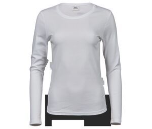 Tee Jays TJ590 - T-shirt interlock manica lunga donna White