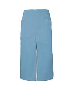 VELILLA V4209 - LONG APRON WITH OPENING AND POCKETS Sky Blue