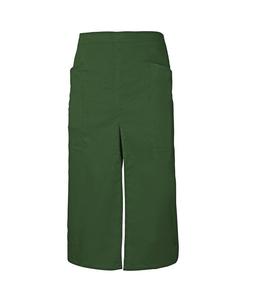 VELILLA V4209 - LONG APRON WITH OPENING AND POCKETS Forest Green