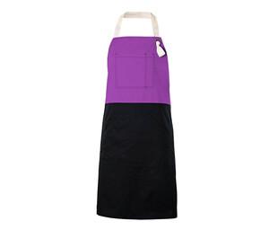 VELILLA V4210B - Two-tone apron Purple