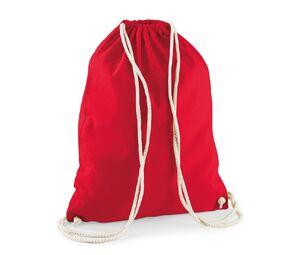 Westford Mill WM110 - Cotton gymsac Classic Red