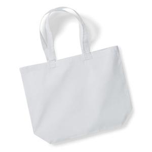 Westford mill WM265 - Maxi-Einkaufstasche aus Bio-Baumwolle Light Grey