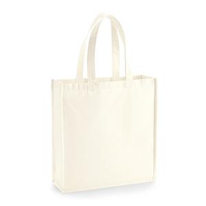 Westford mill WM600 - Gallery shopping bag Natural