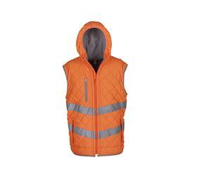 Yoko YK007 - Long sleeve high visibility vest (HVJ200) Hi Vis Orange