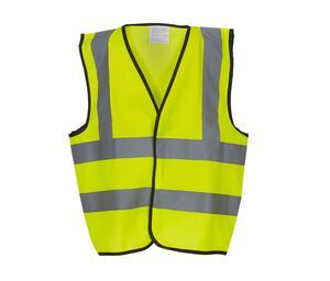 Yoko YK100C - High visibility vest for children Hi Vis Yellow