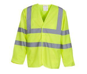 Yoko YK200 - Long sleeves safety jacket Hi Vis Yellow