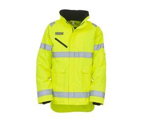 Yoko YK309 - High visibility "Fontaine Storm" jacket Hi Vis Yellow