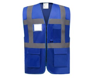 Yoko YK801 - High security multi-function vest Royal blue