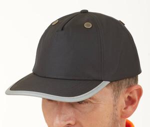 Yoko YKTFC1 - High visibility helmet cap Black