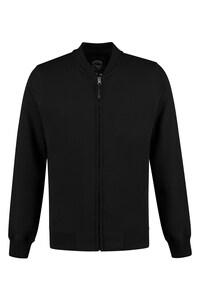 LEMON & SODA LEM3224 - Heavy Sweater Cardigan Unisex Black