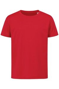 STEDMAN STE8170 - T-shirt Interlock Active-Dry SS for kids Crimson Red