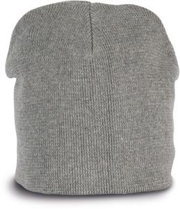 K-up KP542 - Knitted organic cotton beanie Alloy Grey Heather