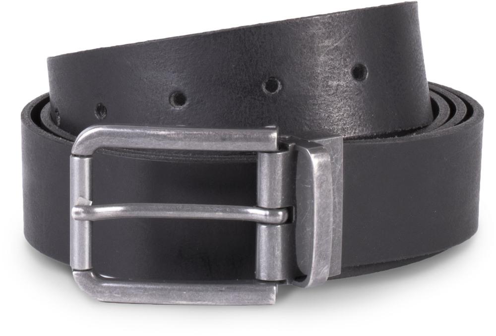K-up KP812 - Raw edge leather belt - 35 mm
