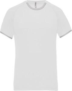 Proact PA406 - T-shirt performance White / Fine Grey