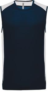 Proact PA475 - Zweifarbiges Sport-Top Sporty Navy / White
