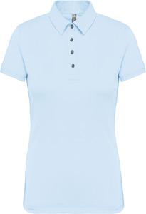 Kariban K263 - Ladies' short sleeved jersey polo shirt Sky Blue
