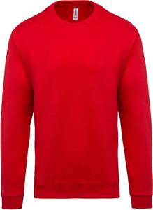 Kariban K474 - Sweatshirt mit Rundhalsausschnitt Rot