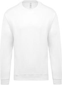 Kariban K474 - Sweatshirt mit Rundhalsausschnitt Weiß