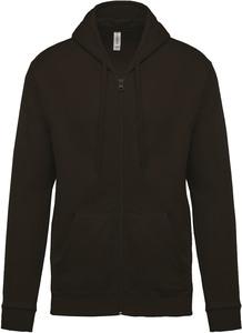 Kariban K479 - Full zip hoodedsweatshirt Dark Grey