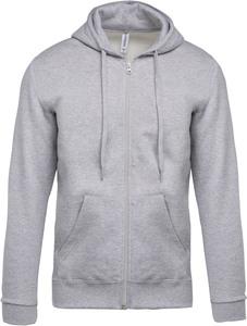 Kariban K479 - Full zip hoodedsweatshirt Oxford Grey