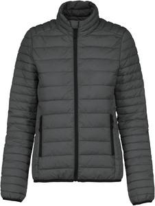 Kariban K6121 - Ladies' lightweight padded jacket Marl Dark Grey
