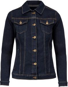 Kariban K6137 - Ladies’ unlined denim jacket Blue Rinse