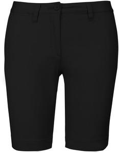 Kariban K751 - Ladies’ chino Bermuda shorts Black