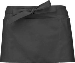 Kariban K896 - Polycotton short apron Dark Grey