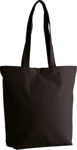 Kimood KI0252 - Organic cotton tote bag Black