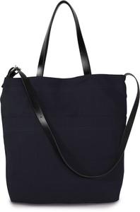Kimood KI0287 - Handbag with leather shoulder strap Night Navy
