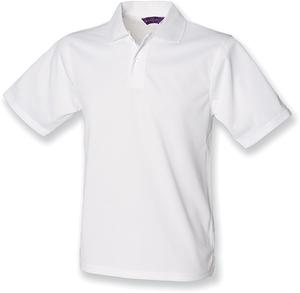 Henbury H475 - Men's Coolplus® Polo Shirt White