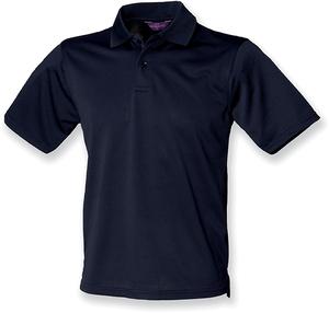 Henbury H475 - Men's Coolplus® Polo Shirt Navy