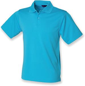 Henbury H475 - Men's Coolplus® Polo Shirt Turquoise
