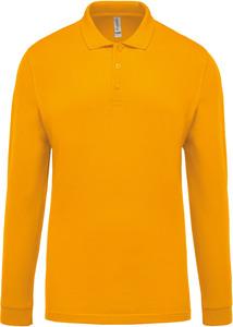 Kariban K256 - Mens long-sleeved piqué polo shirt